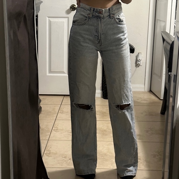 Bershka Denim - Jeans wide leg BERSHKA